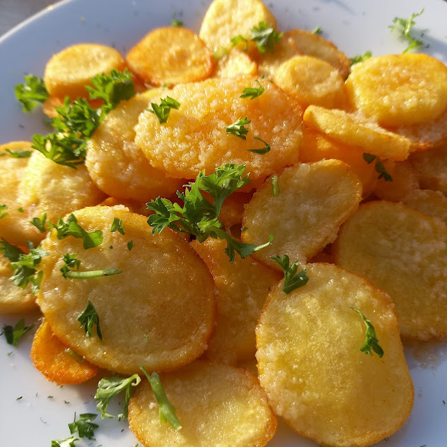 Knoblauch Kartoffeln