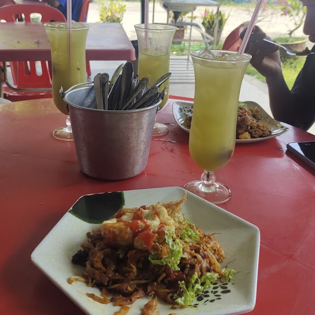 Ketiaw Goreng & Jus Amra