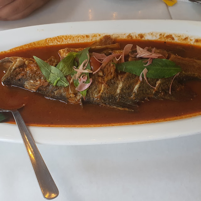 Ikan Siakap Asam Pedas