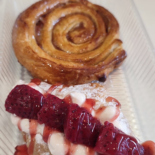 Artisan Strawberry and Cinnamon Roll