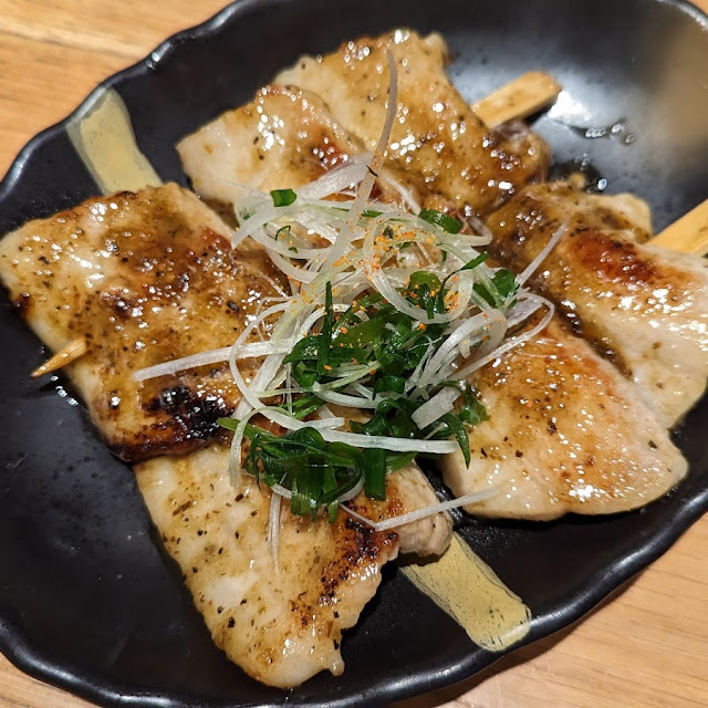 九條葱豚肉串