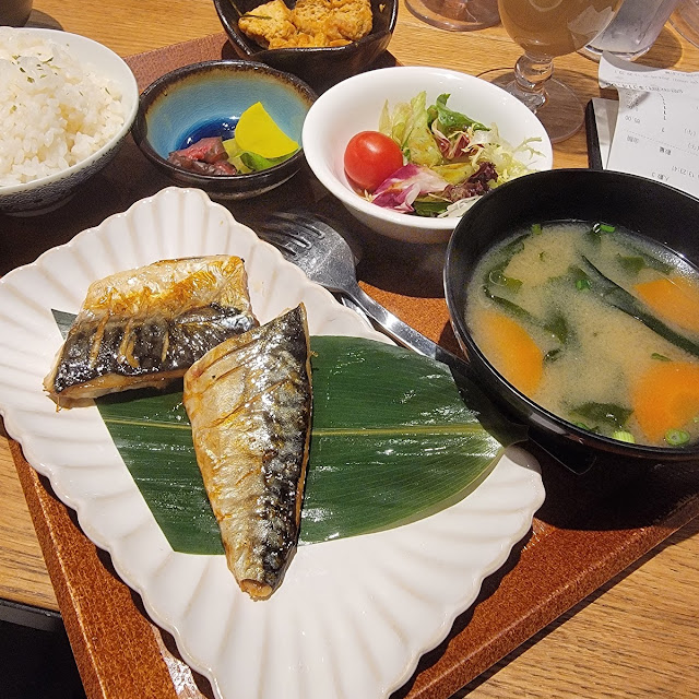汁燒鯖魚定食