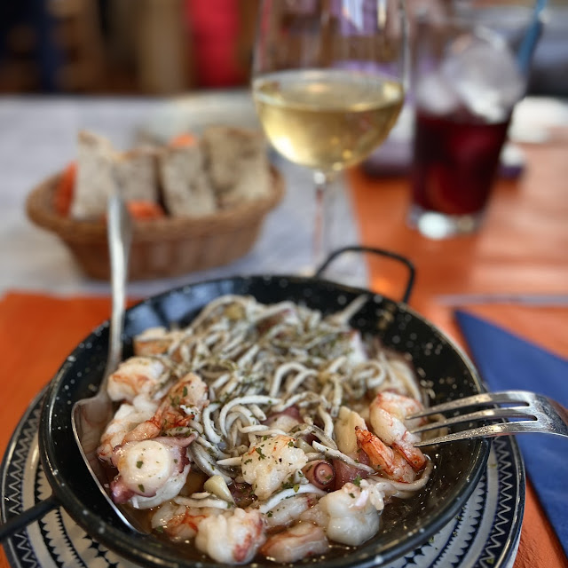 Cazuelita Marinera Pulpo Gambas Y Gulas