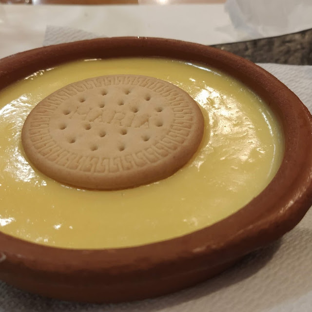 Natillas Con Galleta