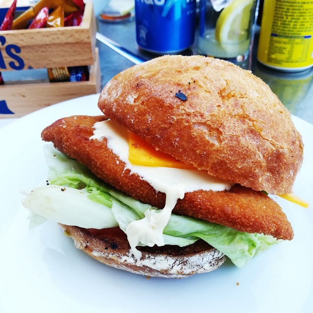 Hamburguesa de Pollo