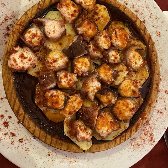 Ensalada de Pulpo A la Gallega