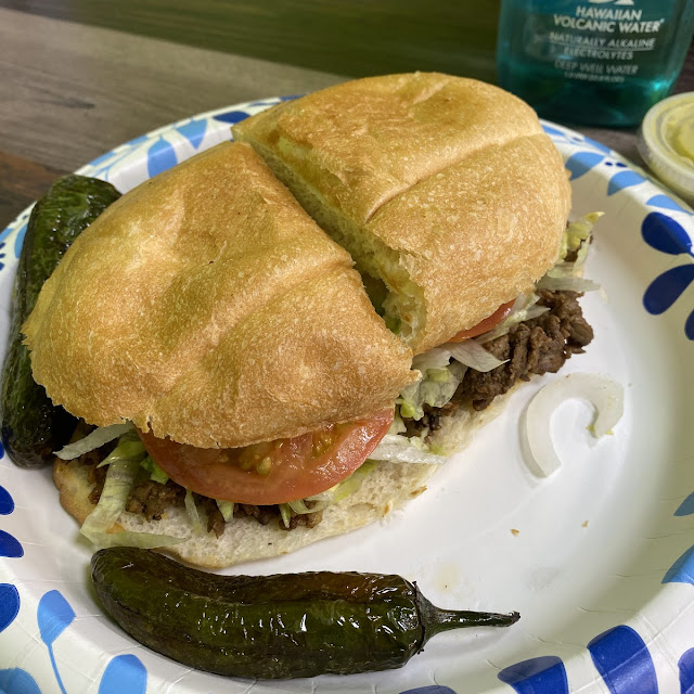 Steak Fajita Torta