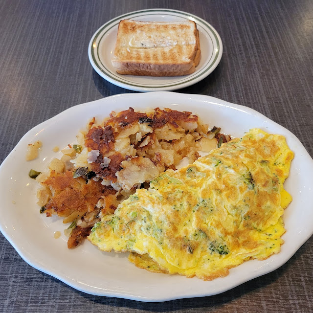 Broccoli & Cheese Omelette