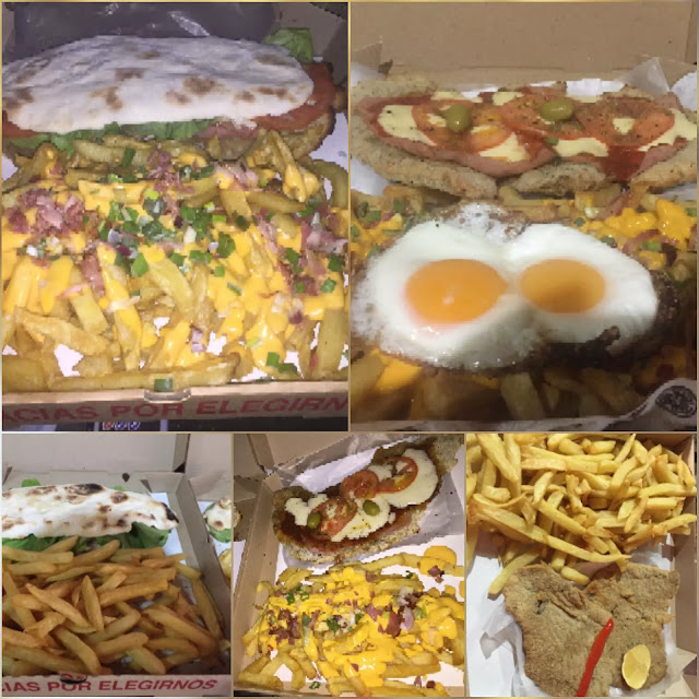Pizza C Fritas A Caballo