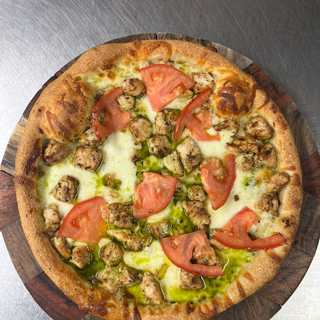 Chicken Broccoli Pizza