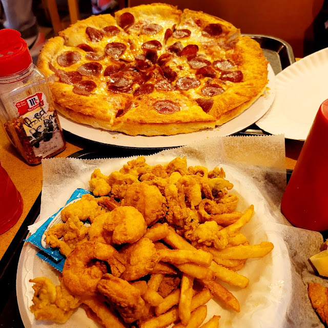Shrimp & Haddock Plate