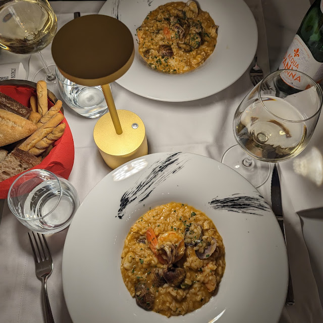 Seafood Risotto For 2