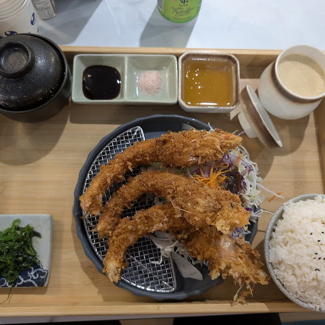 Prawn Katsu Set