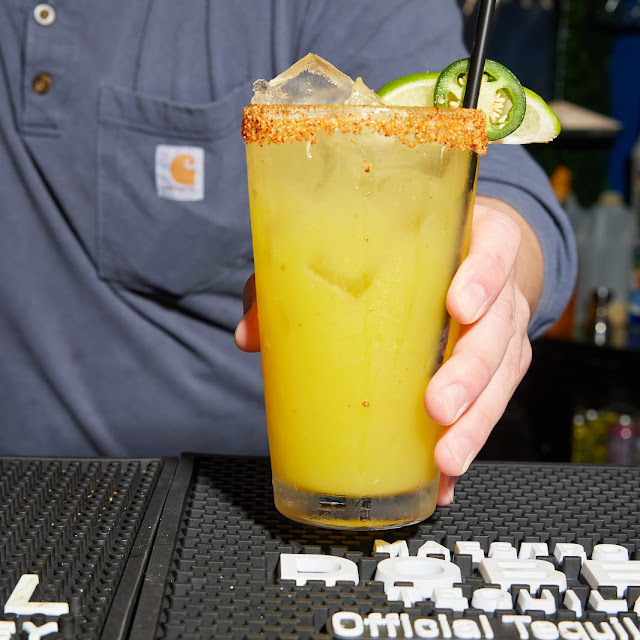 Martha's Spicy Mango Margarita
