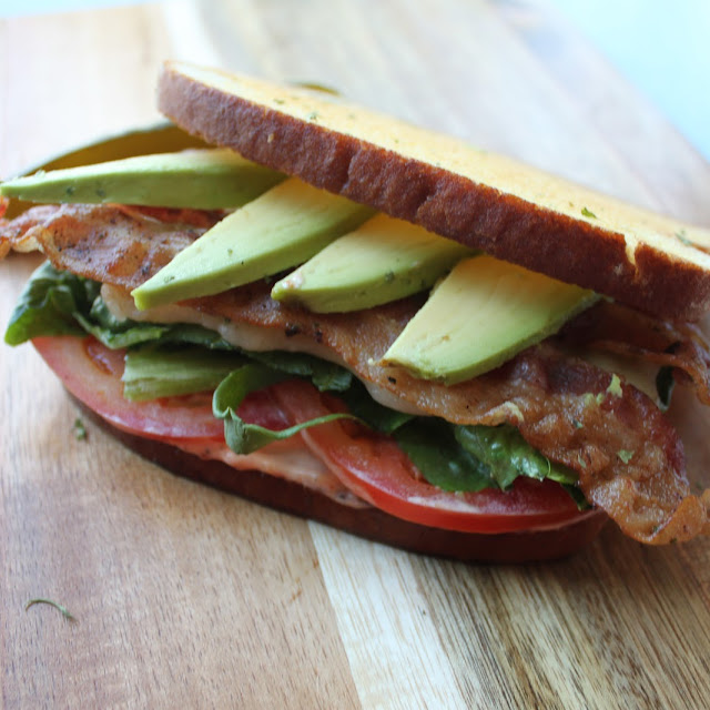Rachels Bacon Avocado & Swiss Sandwich