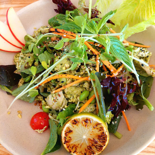 Chicken Pesto Salad Bowl
