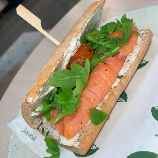 Smoked Salmon Sandwich