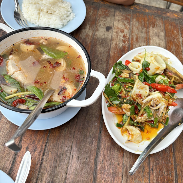 ต้มยำปลา fish soup