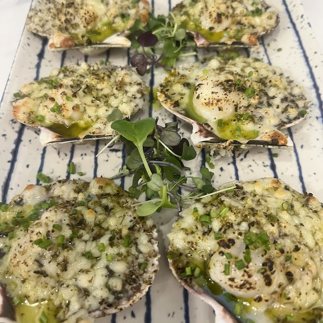 Mussels with Cheese