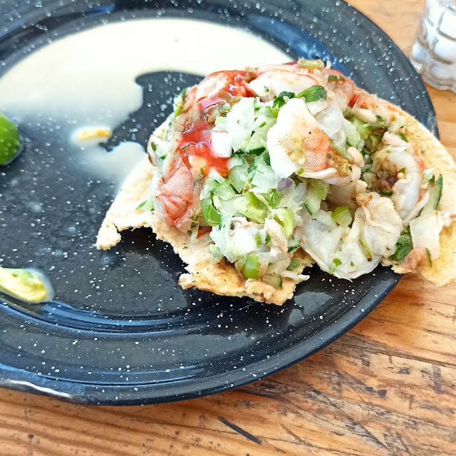 Tostada de Camaron