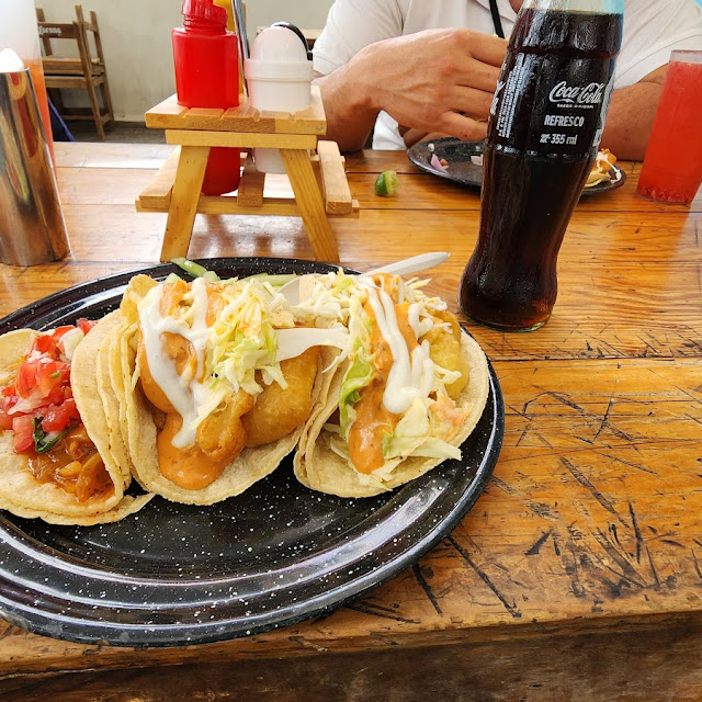 Tacos Capeados de Camarón