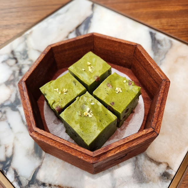 Matcha Red Bean Jelly