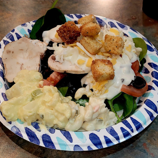 All You Can Eat Salad Dine in Only Per Person