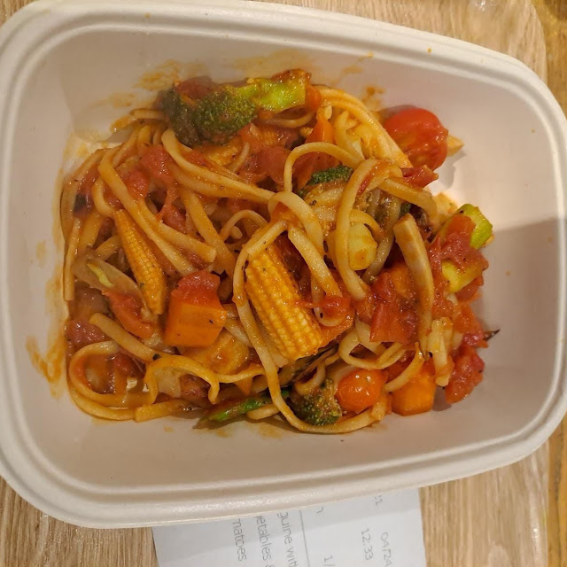 Pasta with Tomato and Mixed Vegetables