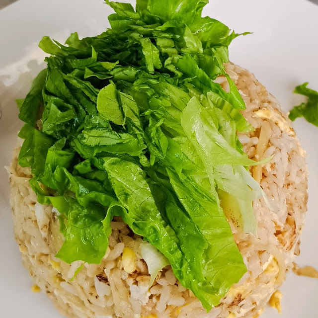 Vegetarian Ginger Fried Rice with Egg