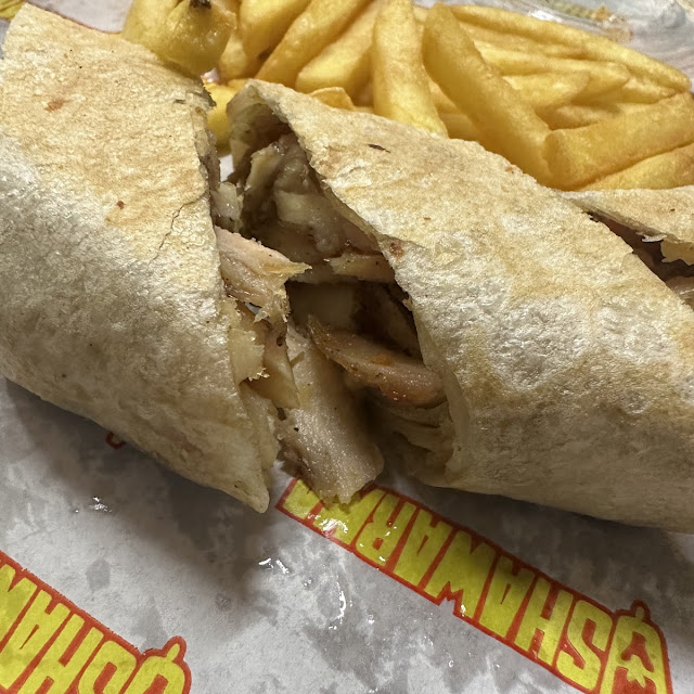 Arabic Shawarma and Fries