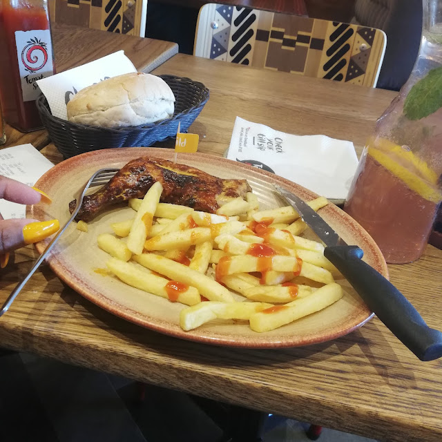 With Nando's Chips