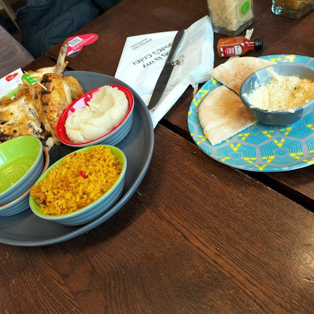Half Chicken Rice Pilaf