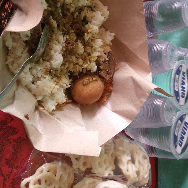 Nasi Pedas Ikan Sapi Dan Telur