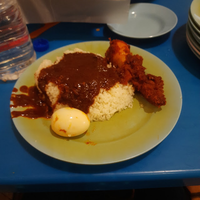 Nasi Kandar Chicken Telur Dadar
