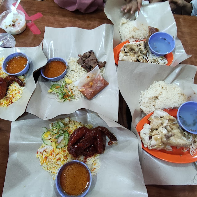Nasi Kukus 2 Ketul