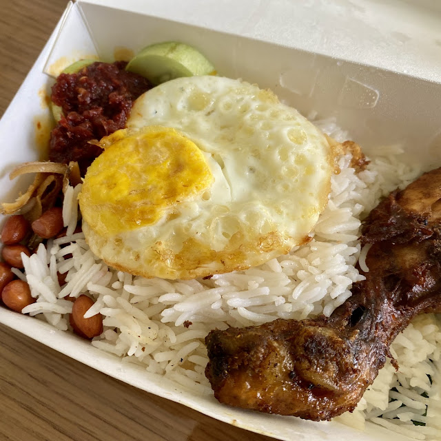Nasi Lemak Rendang Daging