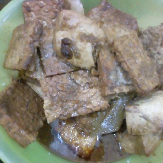 Tahu Bacem Dan Tempe Bacem