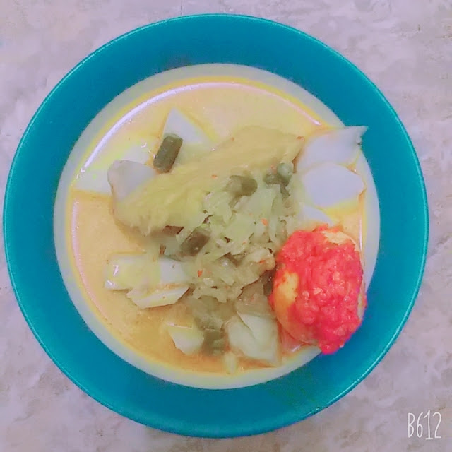 Ketupat Sayur Padang Komplit