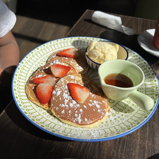 Pancakes with Ice Cream