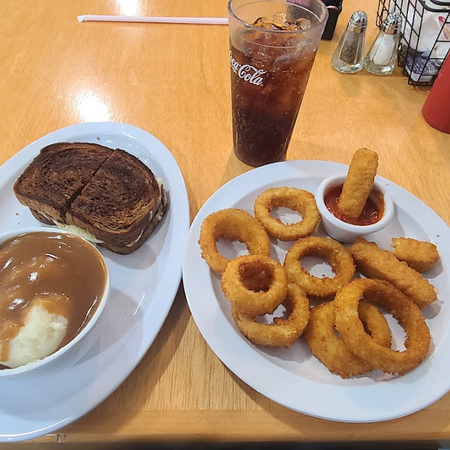 Cheese Sticks and Onion Rings