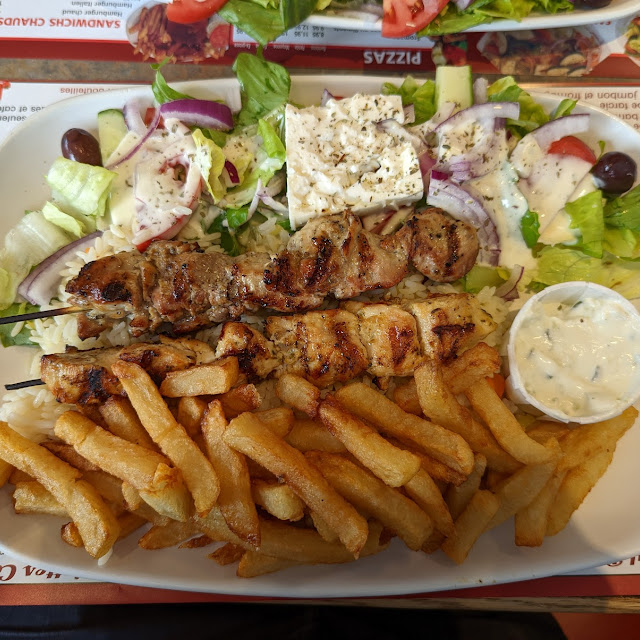 Souvlaki Combiné