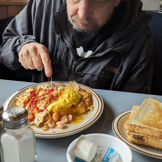 Seafood Omelette