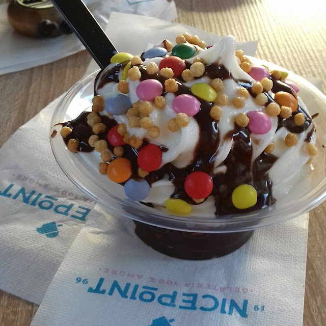 Yogurt Con Nutella Smarties