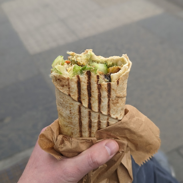 Falafel Hummus Wrap