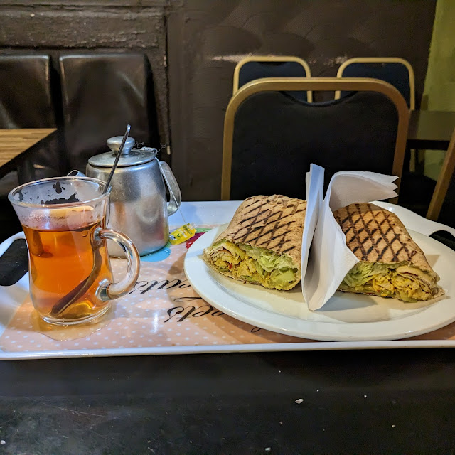 Wrap with Chicken and Avocado