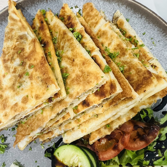 Potato & Herb Gozleme