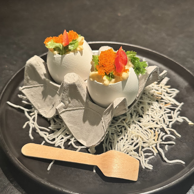 Cock-A-Doodle-Doo Tom Yum Goong Bisque Mousse