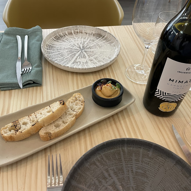 Aperitivo de Cortesía Crema de Garbanzos