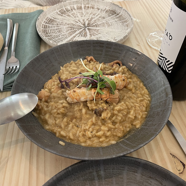 Risotto de Cigalas Y Pulpo