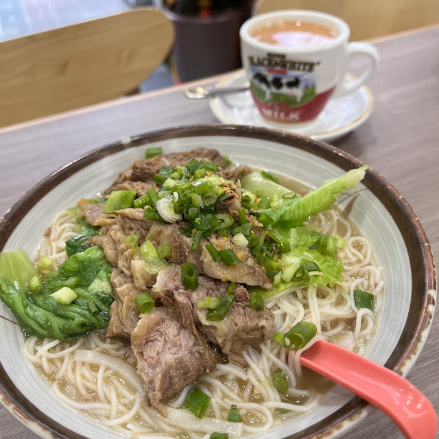 Braised Noodles with Beef Brisket